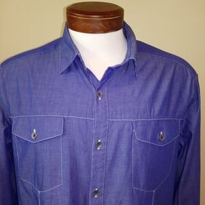 Kenneth Cole Reaction Long Sleeve Button Down